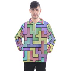 Colorful Stylish Design Men s Half Zip Pullover by gasi