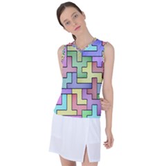 Colorful Stylish Design Women s Sleeveless Sports Top by gasi