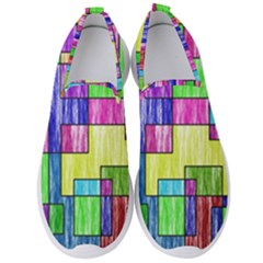 Colorful Stylish Design Men s Slip On Sneakers by gasi