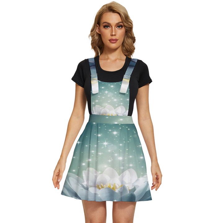 Sparkle Lotus Apron Dress