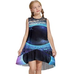 Digitalgalaxy Kids  Frill Swing Dress