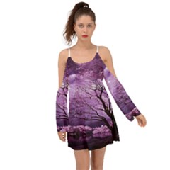 Violet Nature Boho Dress