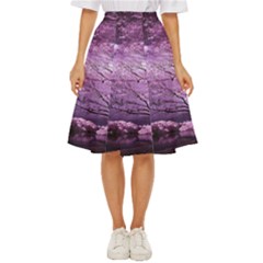 Violet Nature Classic Short Skirt