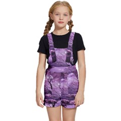 Violet Nature Kids  Short Overalls