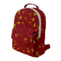 Background Pattern Texture Design Flap Pocket Backpack (large) by Ravend