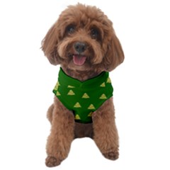 Green Christmas Trees Green Dog Sweater by TetiBright