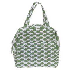 Funny Frog Cartoon Drawing Motif Pattern Boxy Hand Bag by dflcprintsclothing