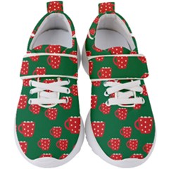 Christmas Coffee Kids  Velcro Strap Shoes by designsbymallika