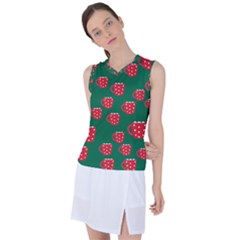 Christmas Coffee Women s Sleeveless Sports Top by designsbymallika