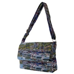 Piriapolis City Port, Maldonado, Uruguay Full Print Messenger Bag (m) by dflcprintsclothing