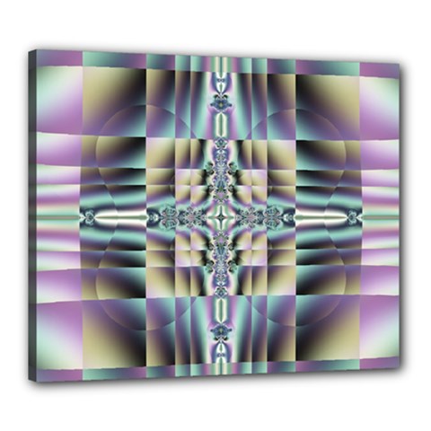 Modern Art Abstract Pattern Canvas 24  X 20  (stretched)