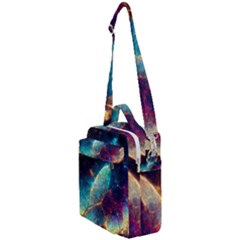 Abstract Galactic Crossbody Day Bag by Ravend