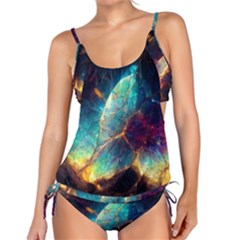 Abstract Galactic Tankini Set