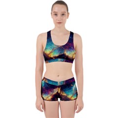 Abstract Galactic Work It Out Gym Set by Ravend