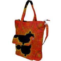 Fractal Mandelbrot Set Pattern Art Shoulder Tote Bag