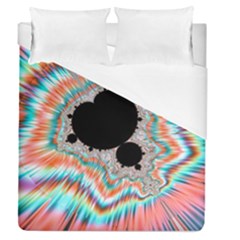 Fractal Abstract Background Duvet Cover (queen Size)