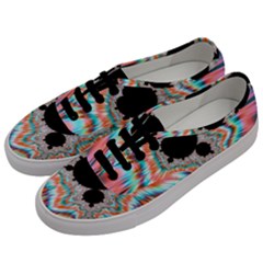 Fractal Abstract Background Men s Classic Low Top Sneakers by Ravend