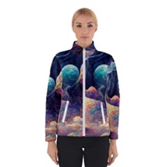 Quantum Physics Dreaming Lucid Women s Bomber Jacket