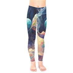 Quantum Physics Dreaming Lucid Kids  Leggings