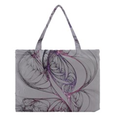 Abstract Background Watercolor Medium Tote Bag by Ravend