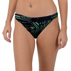 Art Pattern Abstract Design Band Bikini Bottom by Ravend