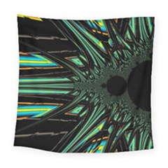 Art Pattern Abstract Design Square Tapestry (large)