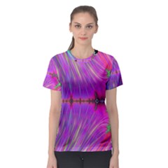 Fractal Fractals Abstract Art Women s Sport Mesh Tee