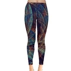 Fractal Abstract Art Inside Out Leggings