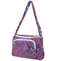 Fractal Math Abstract Abstract Art Front Pocket Crossbody Bag