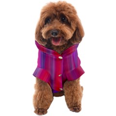 Multicolored Abstract Linear Print Dog Coat by dflcprintsclothing