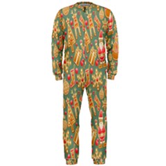 Pattern Seamless Onepiece Jumpsuit (men) by artworkshop