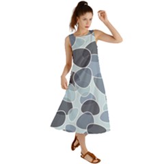 Sample Pattern Seamless Summer Maxi Dress by artworkshop