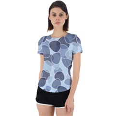 Sample Pattern Seamless Back Cut Out Sport Tee by artworkshop