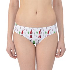 Santa Claus Snowman Christmas  Hipster Bikini Bottoms by artworkshop