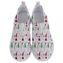 Santa Claus Snowman Christmas  No Lace Lightweight Shoes by artworkshop