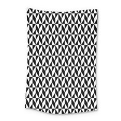 Seamless Abstract Geometric Pattern Background Small Tapestry