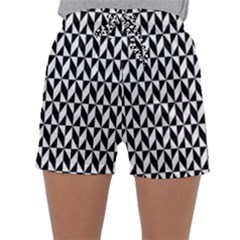 Seamless Abstract Geometric Pattern Background Sleepwear Shorts