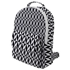 Seamless Abstract Geometric Pattern Background Flap Pocket Backpack (Small)