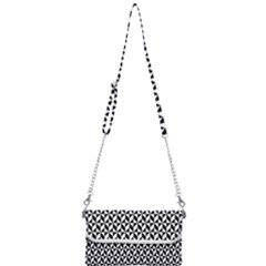 Seamless Abstract Geometric Pattern Background Mini Crossbody Handbag