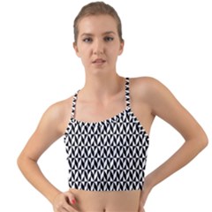 Seamless Abstract Geometric Pattern Background Mini Tank Bikini Top