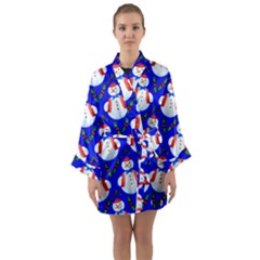 Seamless Repeat Repeating Pattern Long Sleeve Satin Kimono by artworkshop