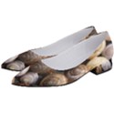 Snail Shells Pattern Arianta Arbustorum Women s Low Heels View2