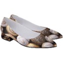 Snail Shells Pattern Arianta Arbustorum Women s Low Heels View3