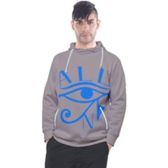 Trans-blue Men s Pullover Hoodie by 4Centertainment
