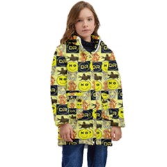 Smily Kid s Hooded Longline Puffer Jacket