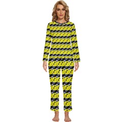 Smile Womens  Long Sleeve Lightweight Pajamas Set