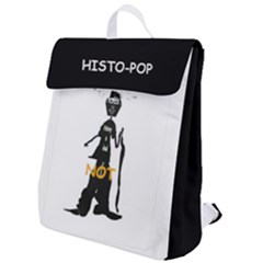 696 Histo-pop  Flap Top Backpack by tratney