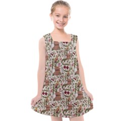 Pattern  Kids  Cross Back Dress by Gohar