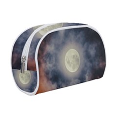 Dark Full Moonscape Midnight Scene Make Up Case (small) by dflcprintsclothing