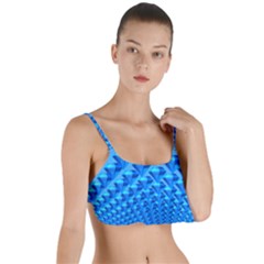 Diamond Pattern Layered Top Bikini Top  by Sparkle